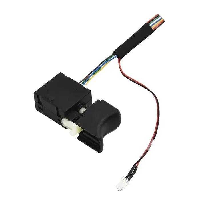 Interrupteur de vitesse de perceuse 7.2V-24V, sans balais, pour clé électrique 2106/161/169, interru