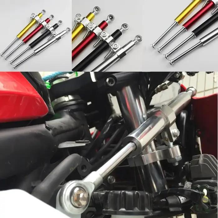 Amortisseur de Direction universel en alliage d'aluminium, 4 couleurs, 330MM, accessoires, stabilisa
