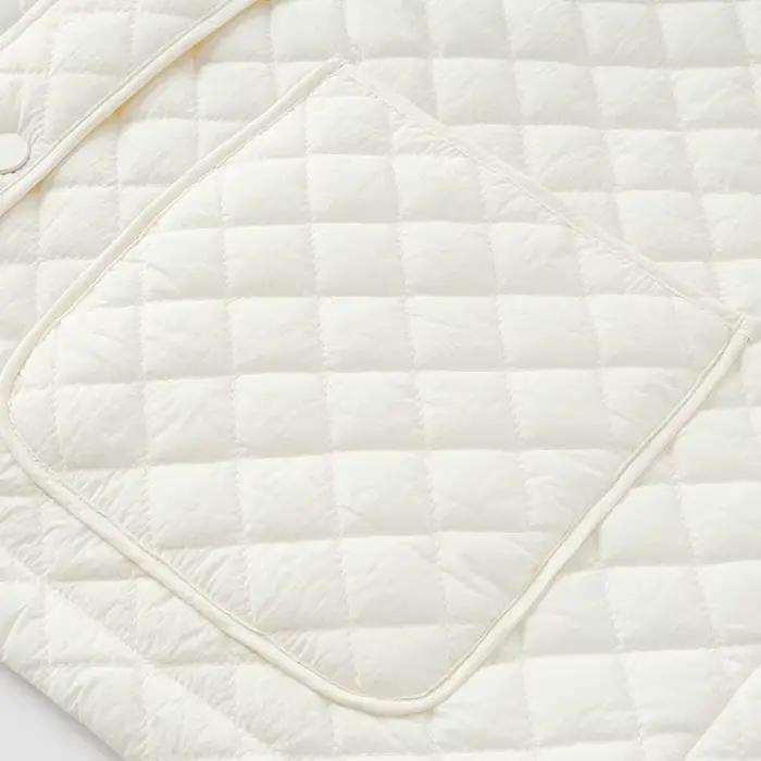 Semir manteaux femmes rembourré texturé diamant couche intérieure ample décontracté 2025 hiver cordo