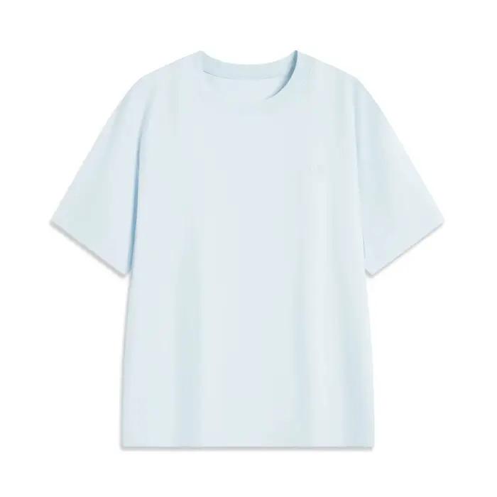 Li-ning T-Shirt de Style sportif pour hommes 75% coton 25% Polyester coupe régulière doublure confor