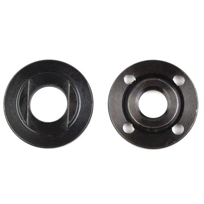 Jeu d'écrous de bride intérieure et extérieure pour meuleuse d'angle, filetage M14, 2 pièces, outils