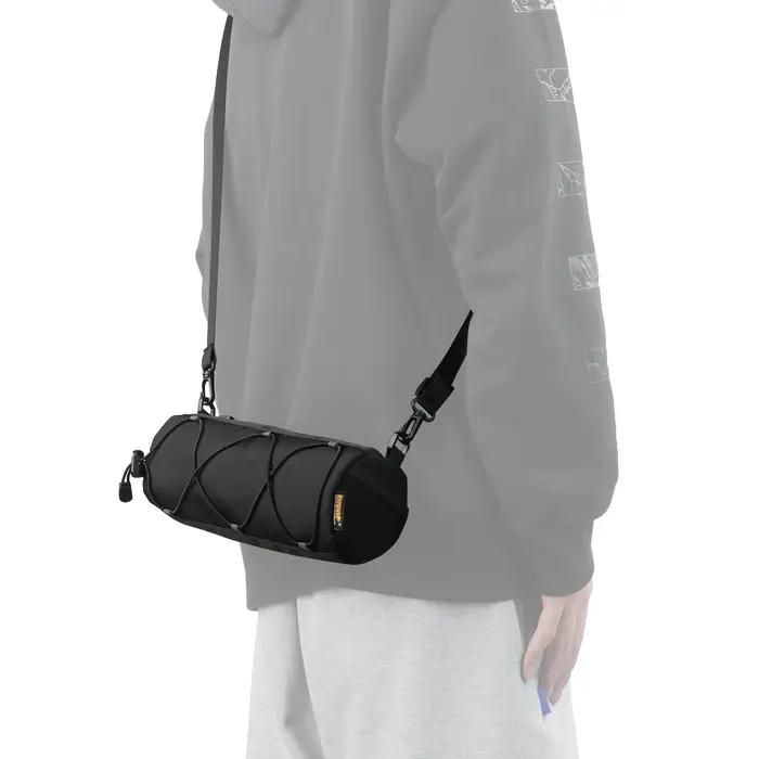 Rhinoworld – sac de guidon de vélo, sac avant de vélo, sac de rangement en rouleau, sac à bandoulièr