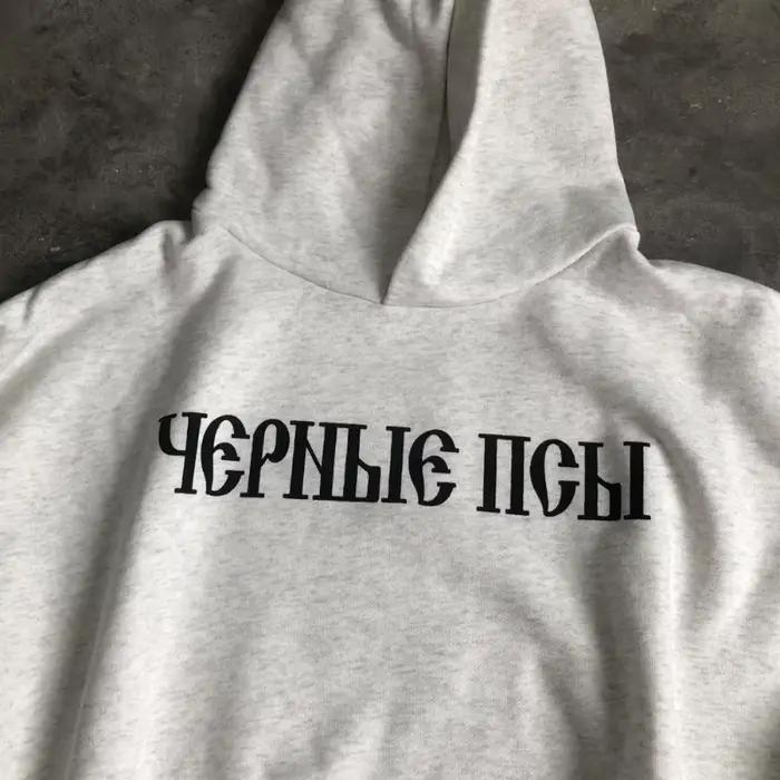 SAINT OF MICHAEL mode 1:1 KANYE WEST Streetwear sweat DONDA imprimé velours décontracté ample surdim