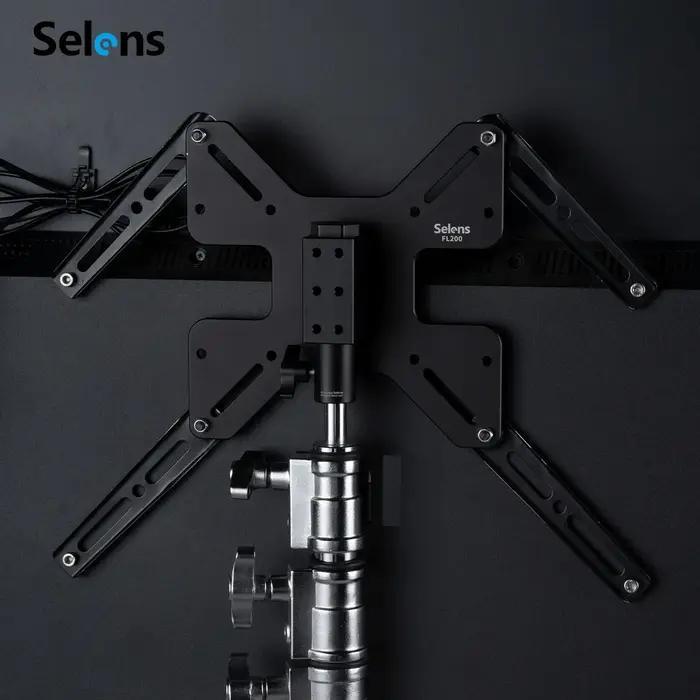 Selens – support de montage TV et support mural, plaque amovible VESA 200x200CM pour moniteur, écran
