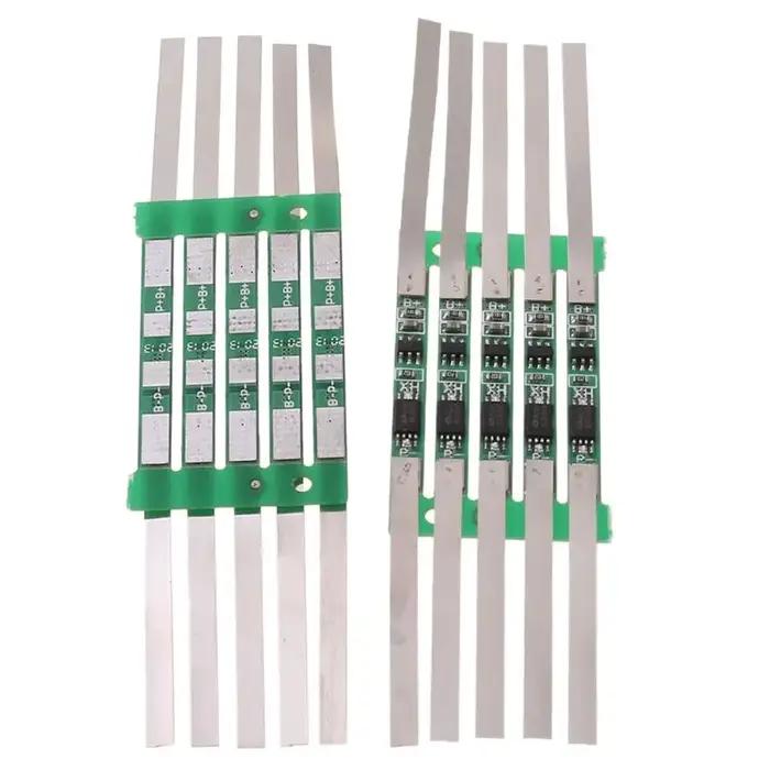 Panneau de Protection BMS 3.7V 3A pour batterie au Lithium 1S 18650, 10 pièces/ensemble, Kit de cell