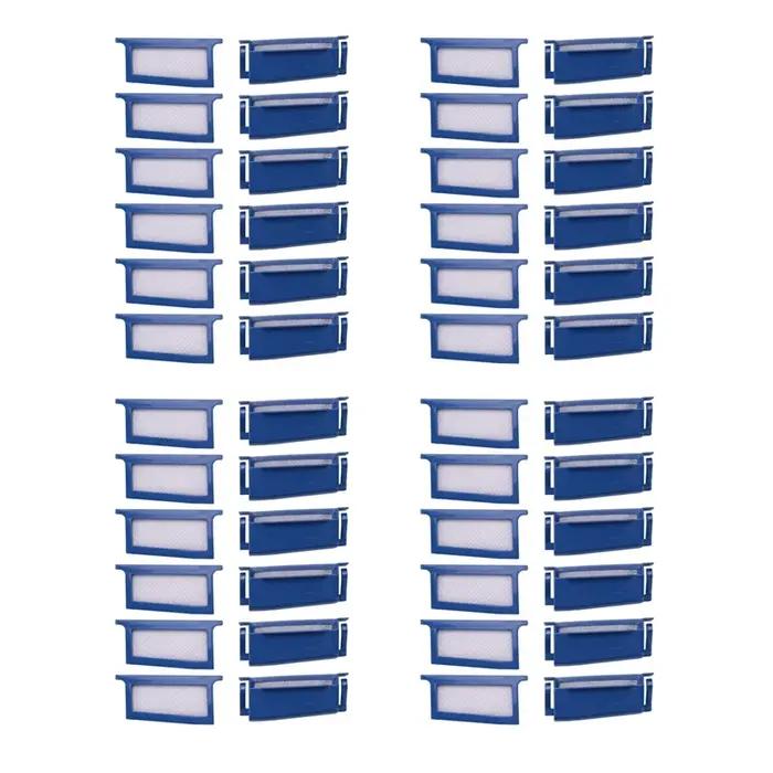 Ironics-Pound de remplacement pour la vaccination, filtre ultra-fin, filtre réutilisable, avec 24 fe