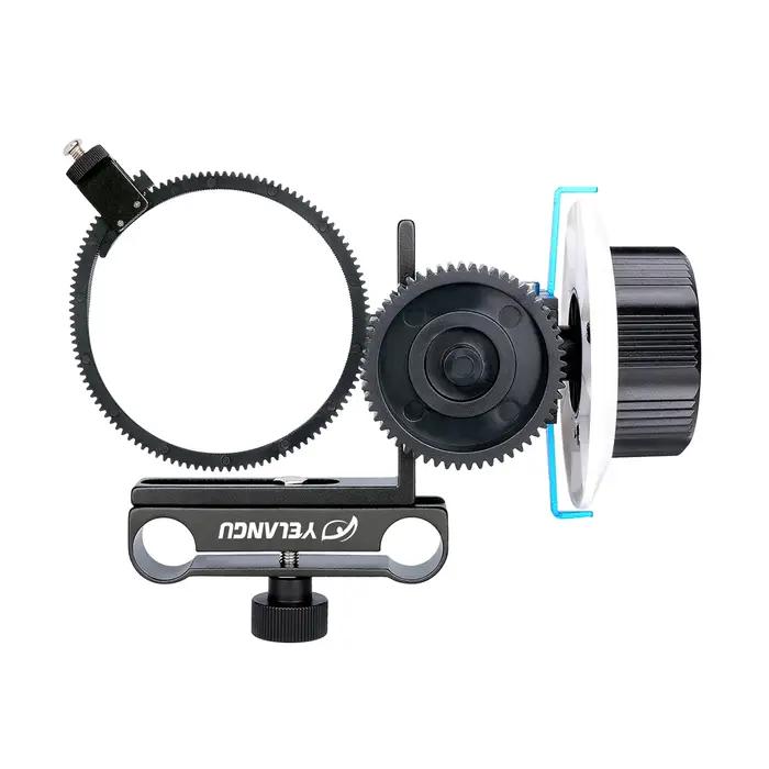 YELANGU Portable Mini Follow Focus mise au point rapide contrôle d'objectif sans fil pour appareil p