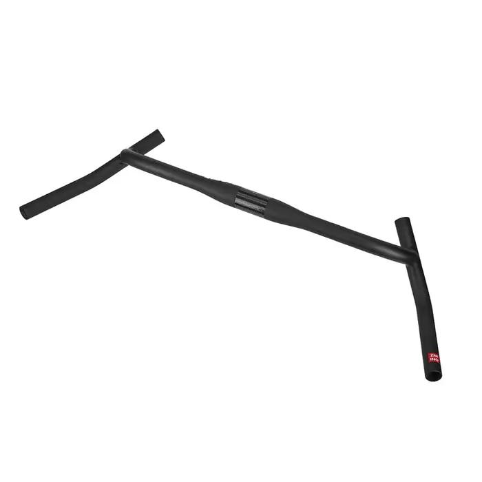 ZNIINO-Guidon de vélo de route en fibre de carbone, guidon en H Gravel, Big Flare Bar, Subsicross, V