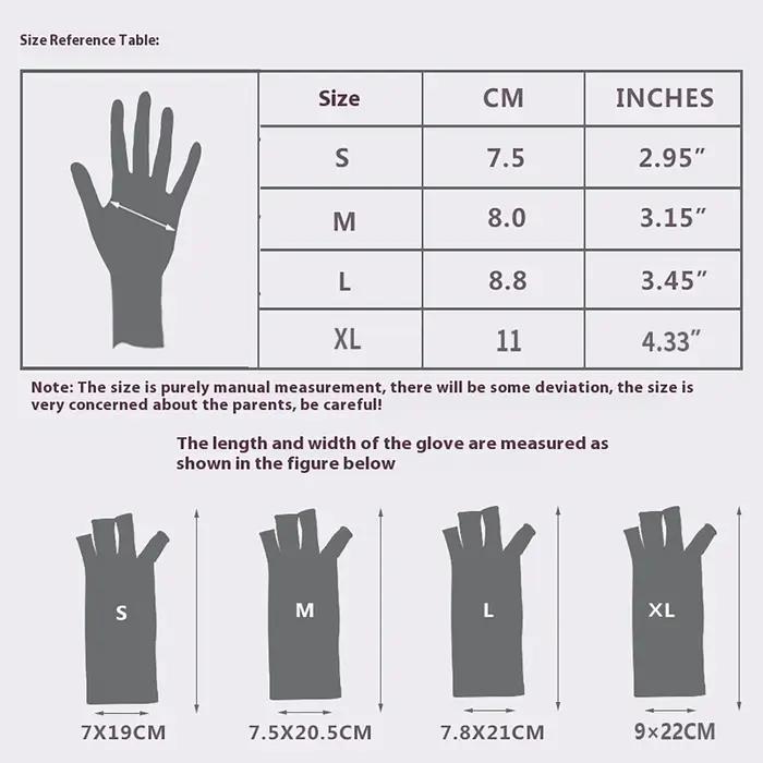 Soulager l'inconfort des mains avec 1 paire de gants de compression sans doigts