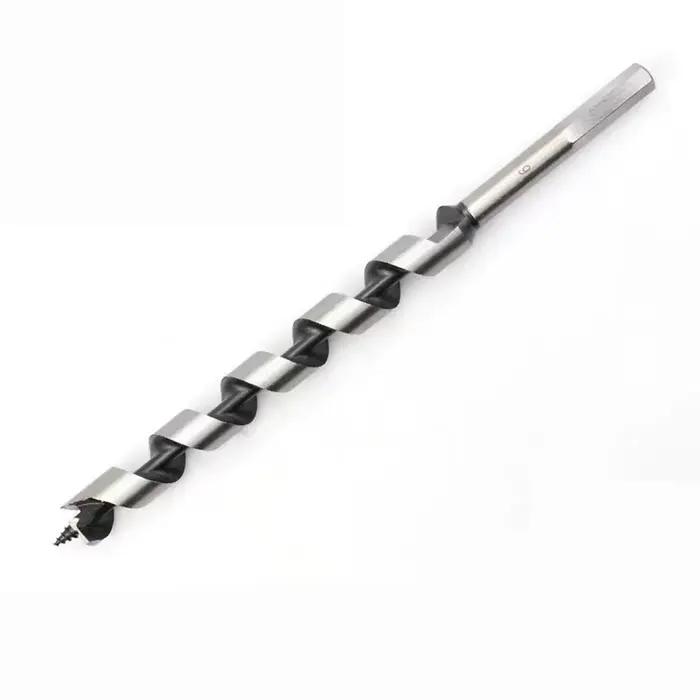 Perceuse à rouleau pour le travail du bois, 230-460mm de Long, poignée hexagonale, torsions de pâte