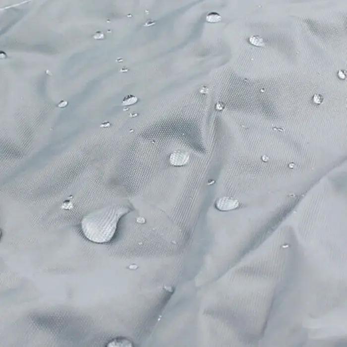 Housse de protection argentée pour patio de jardin, 68 tailles, housse anti-poussière pour meubles e