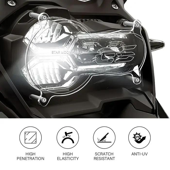 Protecteur de Lumière de Sauna en Acrylique pour Moto, Juste de Protection pour BMW Runder GS R1250G