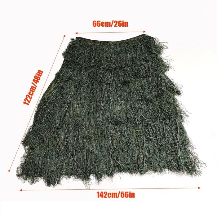 DulSniper-Poncho mesurillie léger pour airsoft et paintball, surface de calcul imbibée