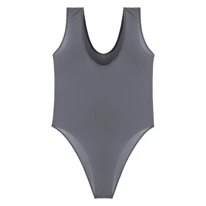 Maillot de bain pour hommes, coupe haute, batterie brillante, sport, entraînement, yoga, danse, pisc