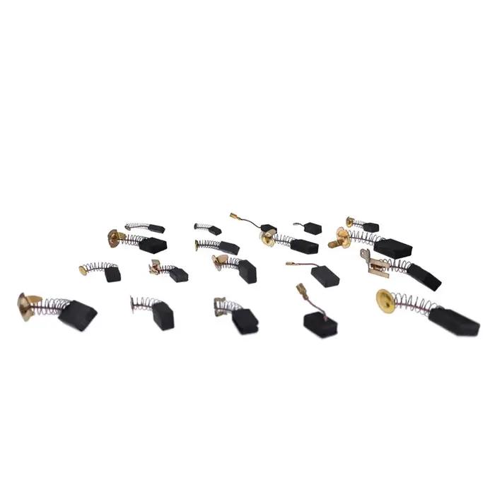 Brosse en carbone pour perceuse à balais, pièces de rechange pour moteurs électriques, brosse en 2,4