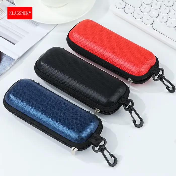 KLASSNUM Étuis à lunettes portables en EVA, étui rigide pour femmes et hommes, boîte à lunettes de l