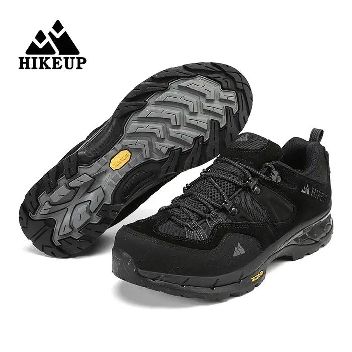 HIKEUP nouveauté chaussures de randonnée en cuir résistant à l'usure Sport de plein air hommes chaus