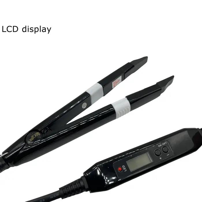 Connecteur de cheveux à chaleur 628, fer chauffant à température contrôlable, outils d'extensions de