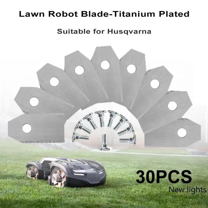 35*18*0.45mm lame de coupe tondeuse à gazon tondeuse à gazon remplacement pièce de coupe pour Husqva