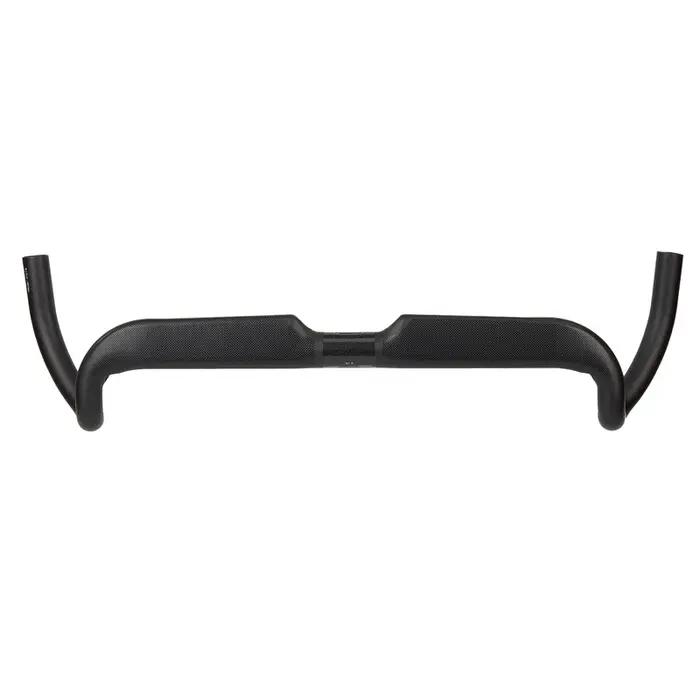 Guidon de vélo de route en carbone mat 37 Degrees Drop 80mm avec câblage entièrement intégré, ultral