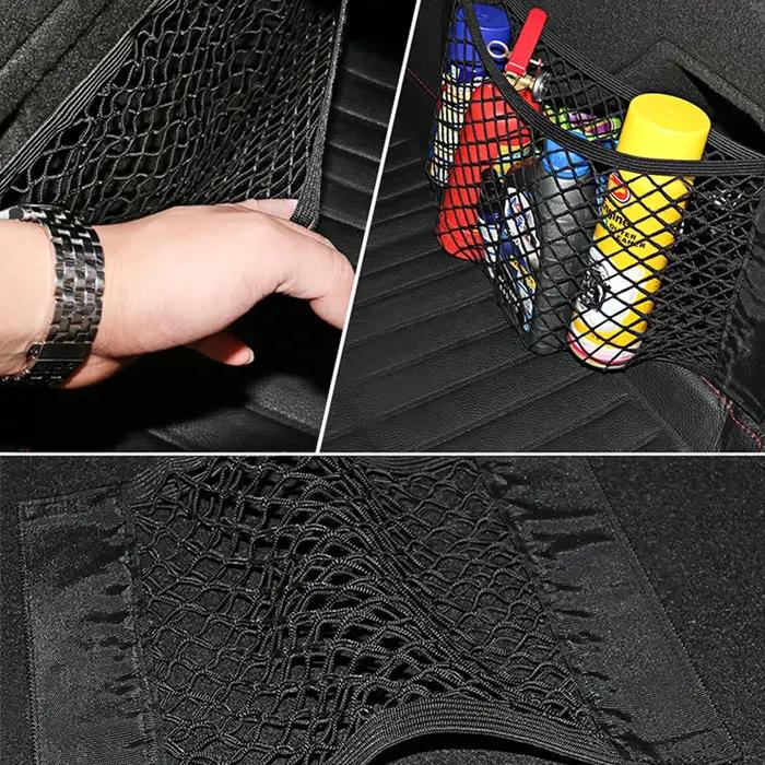 Sac de rangement pour coffre de voiture, filets en maille de Nylon, organisateur de coffre arrière d