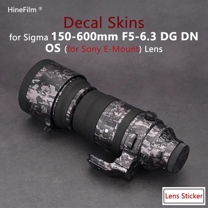 Peau pour Sigma 150600 pour sony E Mount Lens Skin 150-600 Premium Decal Skin pour Sigma 150-600mm F