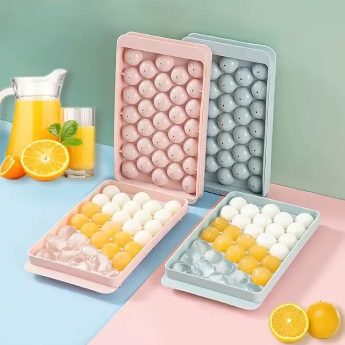 33 glace Boll Hockey PP moule congelé whisky balle Popsicle glaçon plateau boîte sucette faisant cad
