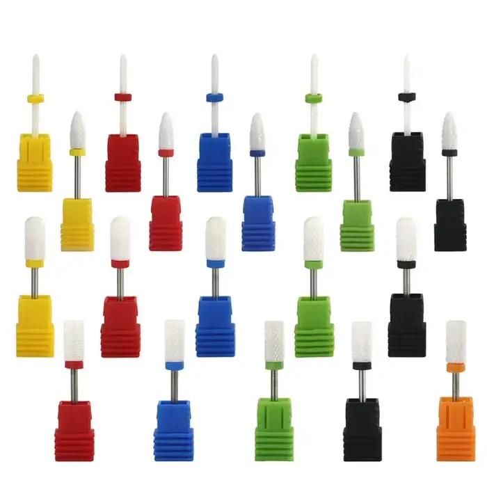 Perceuse à ongles en céramique, dispositif de nettoyage à coupe rotative pour Machine à Nail Art, ac