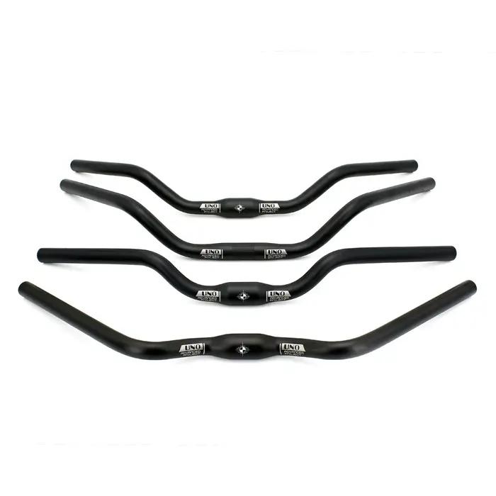 UNO vélo hirondelle guidon M Type en alliage d'aluminium 31.8*600/610/620mm noir argent rétro confor