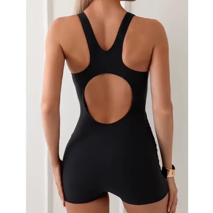 Maillot de bain une pièce femme push-up sportif - Style sexy été 2026 piscine plage