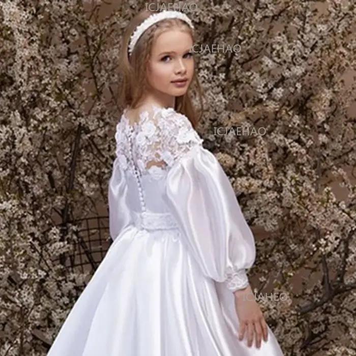 Robe de princesse élégante pour filles, idéale pour les spectacles de piano, les anniversaires, les