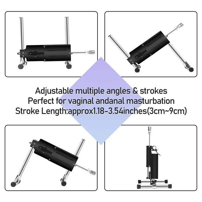 Machine de sexe automatique pour hommes et femmes, télécommande, vibromasseur de gode, vibrateur de