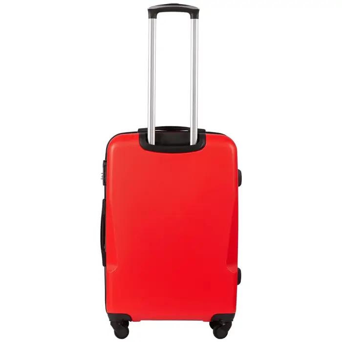Ensemble de 4 valises Wings Plover - Rouge, ensemble de bagages à roulettes