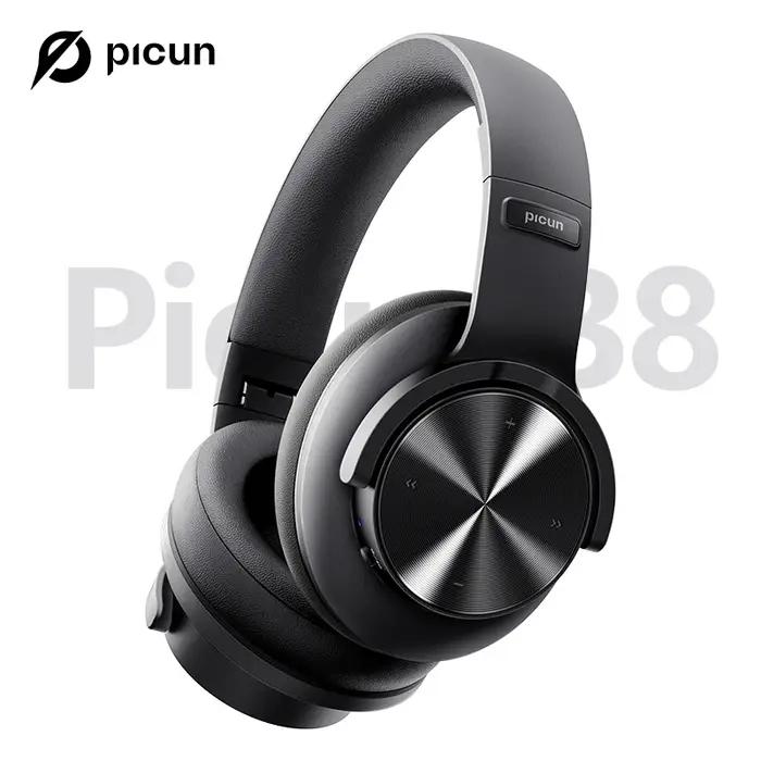 Picun B8 Bluetooth casque 120H Playtime casque sans fil Bluetooth 3EQ Mode faible latence appels mai