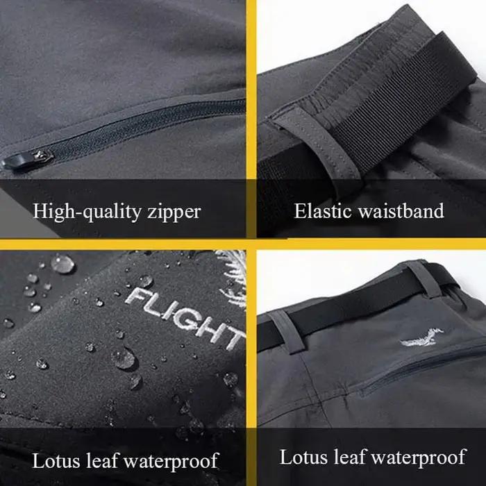 NUONEKO-Pantalon de randonnée respirant pour homme, fin, séchage rapide, extérieur, pêche, escalade,