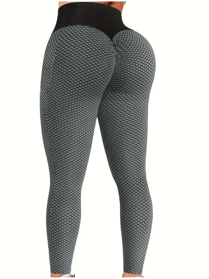Leggings taille haute femme effet fessier lifté - Pantalon yoga et fitness galbant