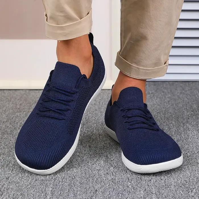 Chaussures de sport confortables et respirantes en maille pour hommes et femmes, version large, pour