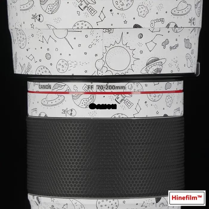 Autocollant de couverture d'objectif pour Canon, autocollant rond, peau de décalcomanie Premium, IL,