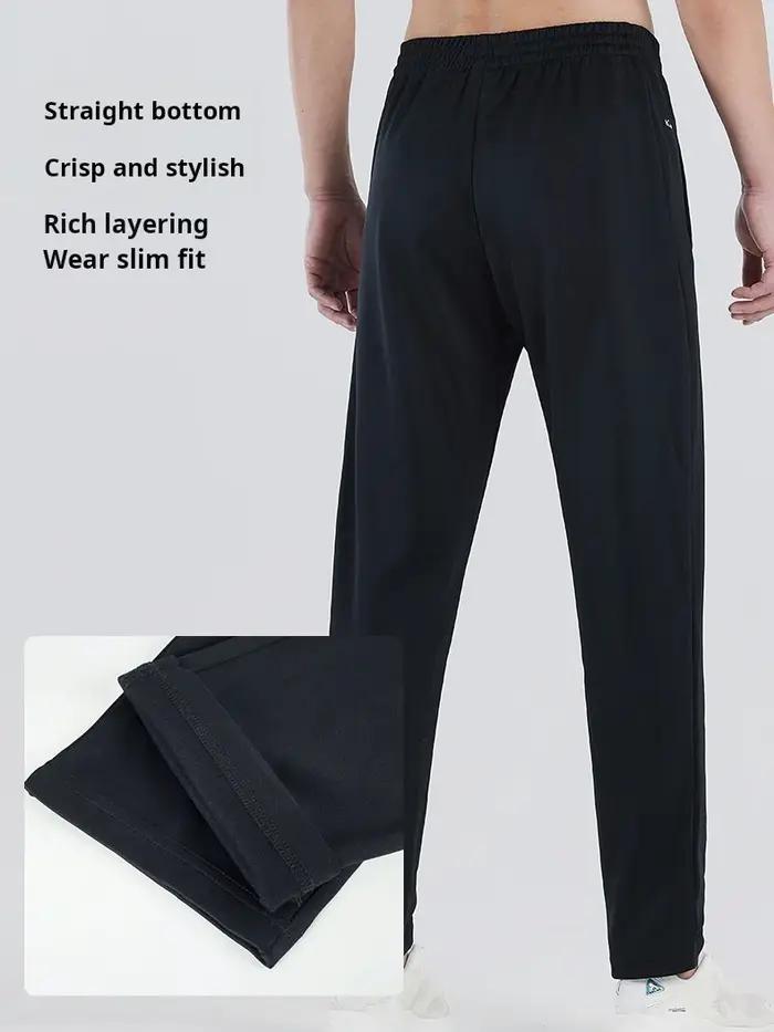 Pantalon d'entraînement football homme haute élasticité - Pantalon de sport décontracté pour course et entraînement