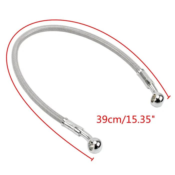 Tuyau d'huile de frein de Moto 39cm-150cm, ligne de frein universelle pour Moto, Pipeline tressé en