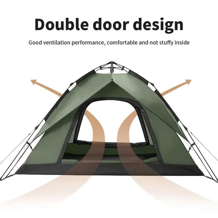 Natureifa-Tente de camping ultralégère, étanche, automatique, portable, 3 saisons, randonnée en plei