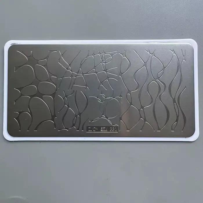 XMQ NAIL ART STAMPING PLATES CARTON GATS DOGS WATER RIPPLES IMAGE PLATE TEMPLATES
