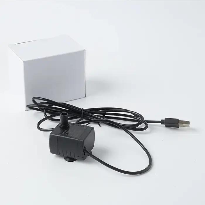 Pompe à eau à éclairage LED, fontaine d'eau pour chat, accessoires de moteur de remplacement pour bo