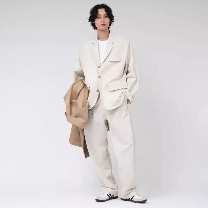 NANAMICA 25SS ALPHADRY Pantalon utilitaire droit stretch pantalon décontracté à séchage rapide S25SC