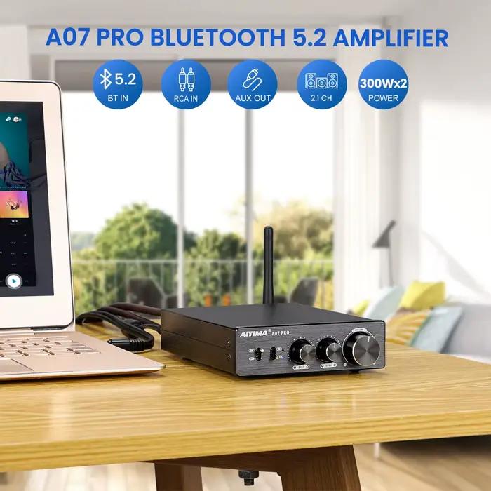 AIYIMA A07 PRO amplificateur Bluetooth Audio APTX HD TPA3255 amplificateur de puissance stéréo Hifi