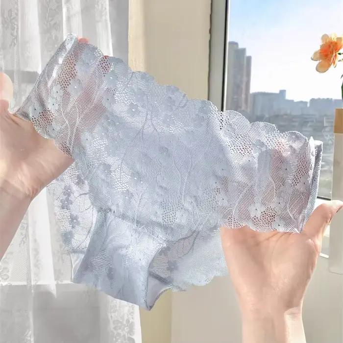 Culotte femme Slip sexy en dentelle pour femme Sous-vêtements tendances Sous-vêtements fins Lingerie sexy pour femme