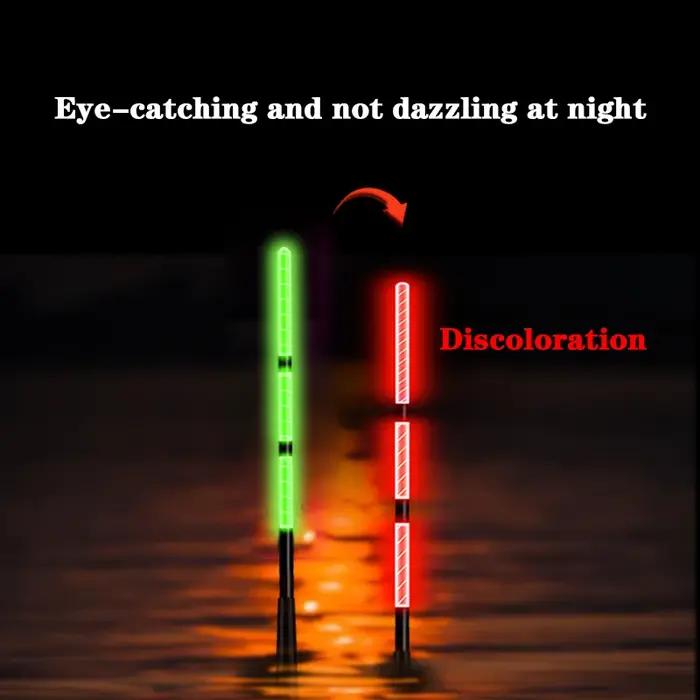 Nouveau flotteur de pêche électronique court avec LED lumineuse détection de gravité changement de c