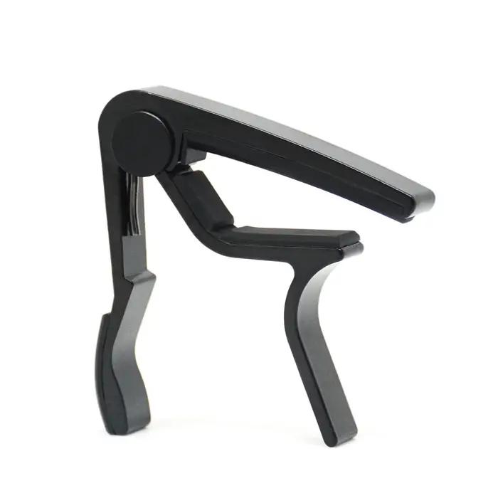 Capodastre de guitare pour guitares acoustiques et électriques Capos à une main noir