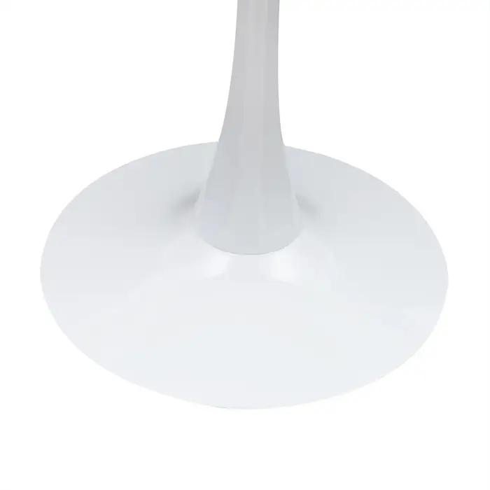 "Table Basse Blanche et Moderne Décontractée, Décoration de Salon pour la Maison"
