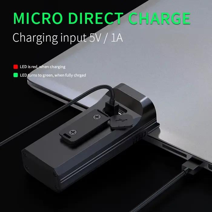 X-TIGER Vélo Lumière 10000mAh injuste Vélo Lumière Avant IPX5 Étanche USB Charge VTT Route Vélo Lamp